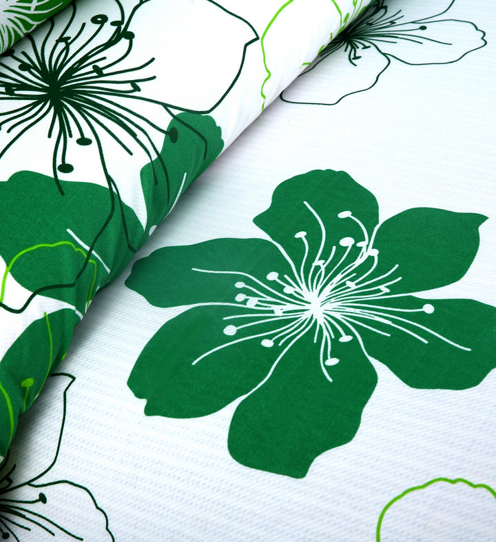 3 Pcs Premium Printed Bedsheet Set - 1349