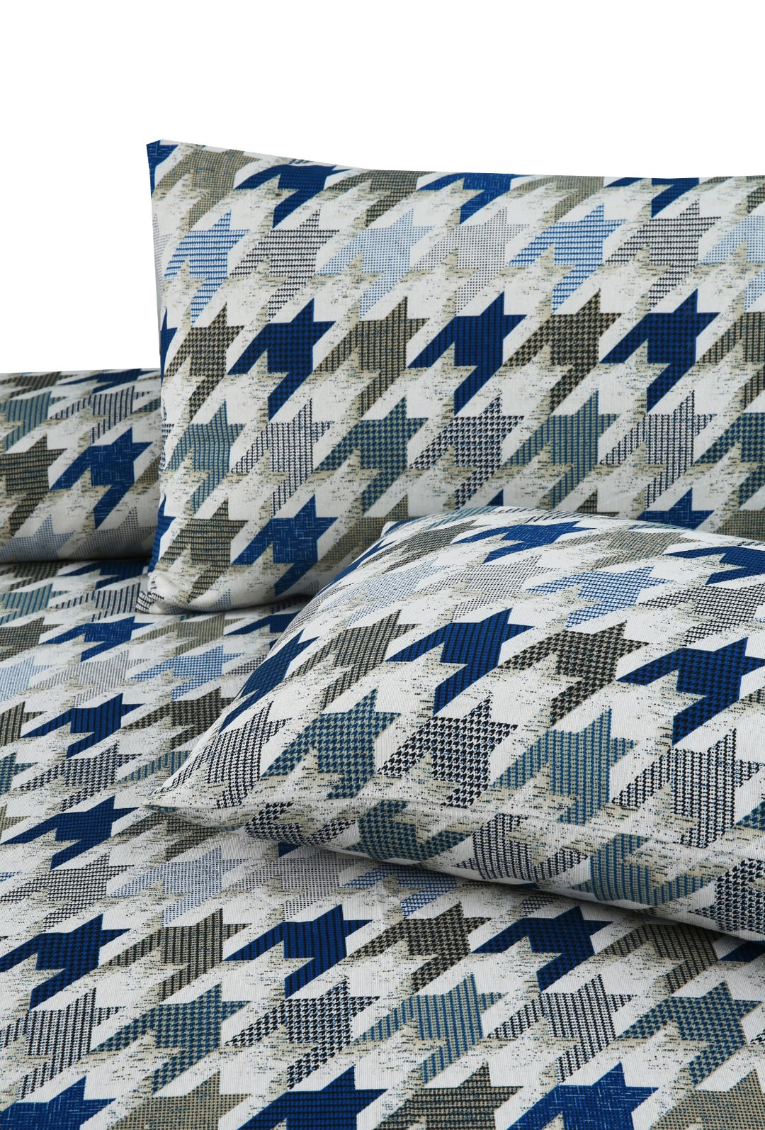 3 PCS PRINTED KING SIZE BED SHEET 809