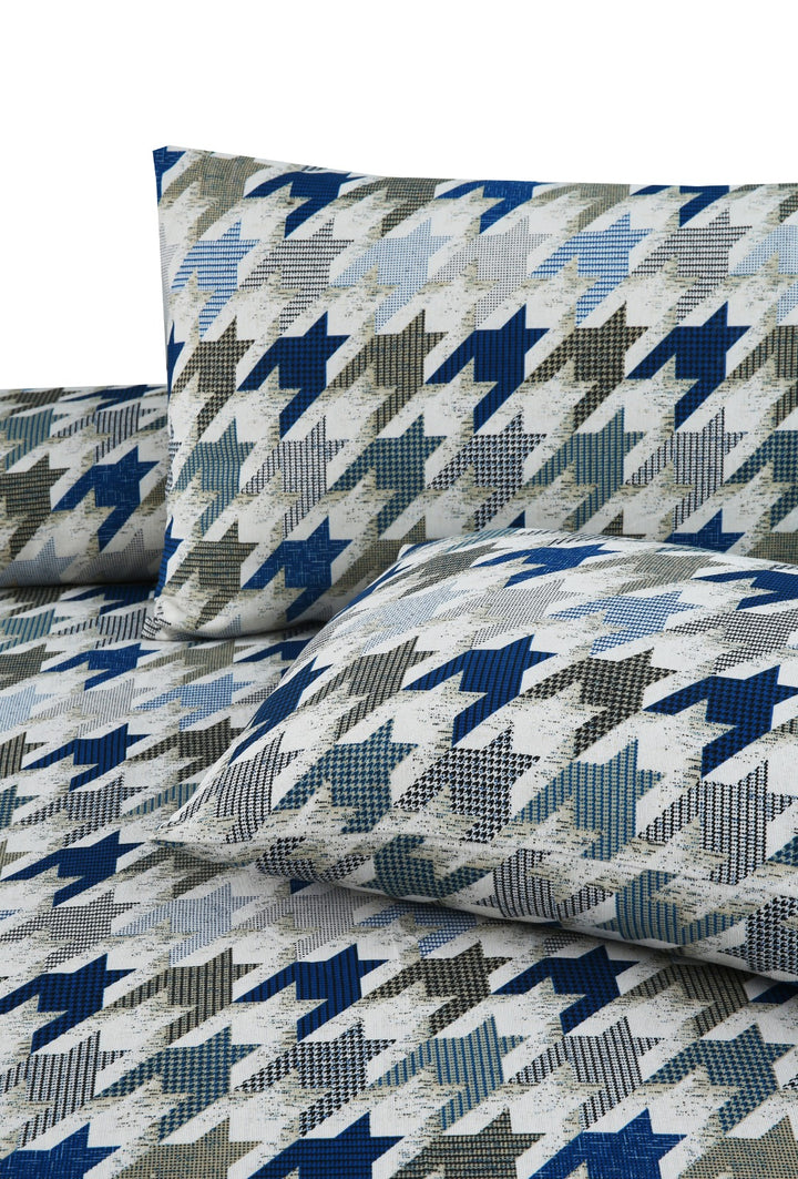3 PCS PRINTED KING SIZE BED SHEET 809
