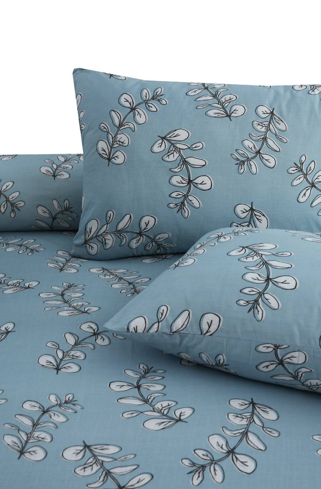 3 Pcs Premium Printed Bedsheet Set - 1359