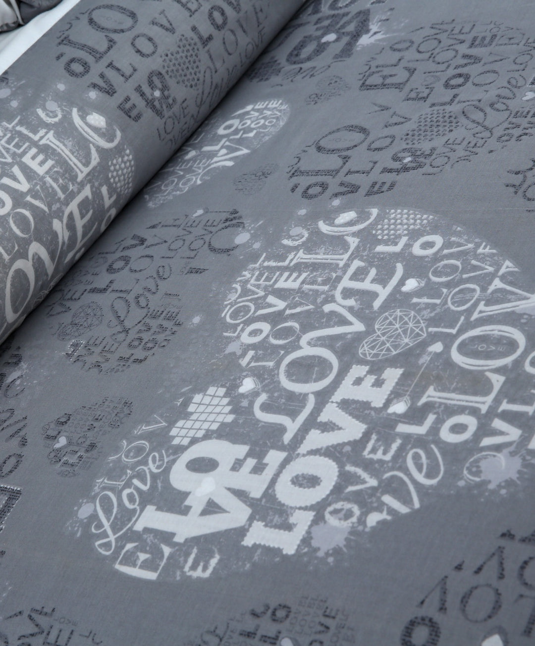3 Pcs Cuffed Printed Bedsheet Set - 1361