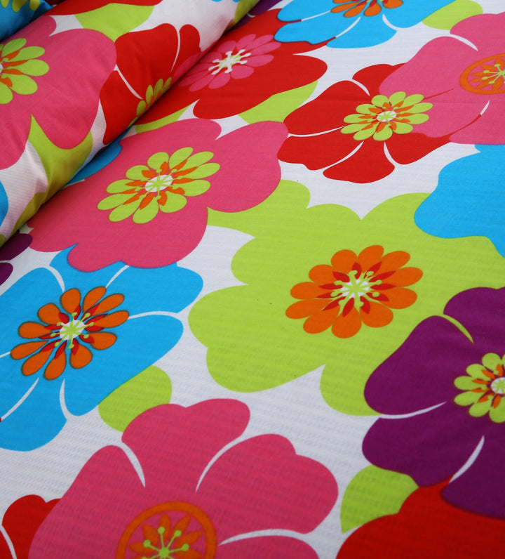 3 Pcs Premium Printed Bedsheet Set - 1391