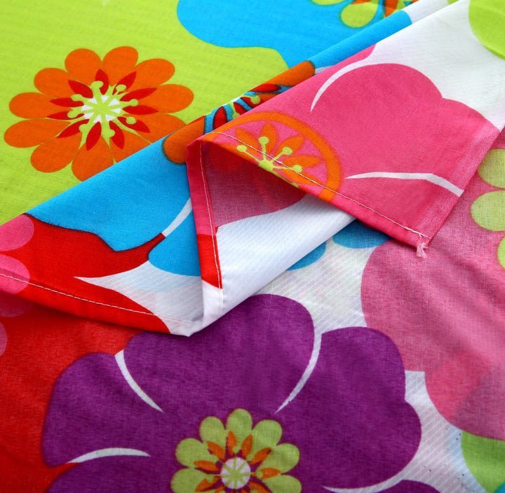 3 Pcs Premium Printed Bedsheet Set - 1391