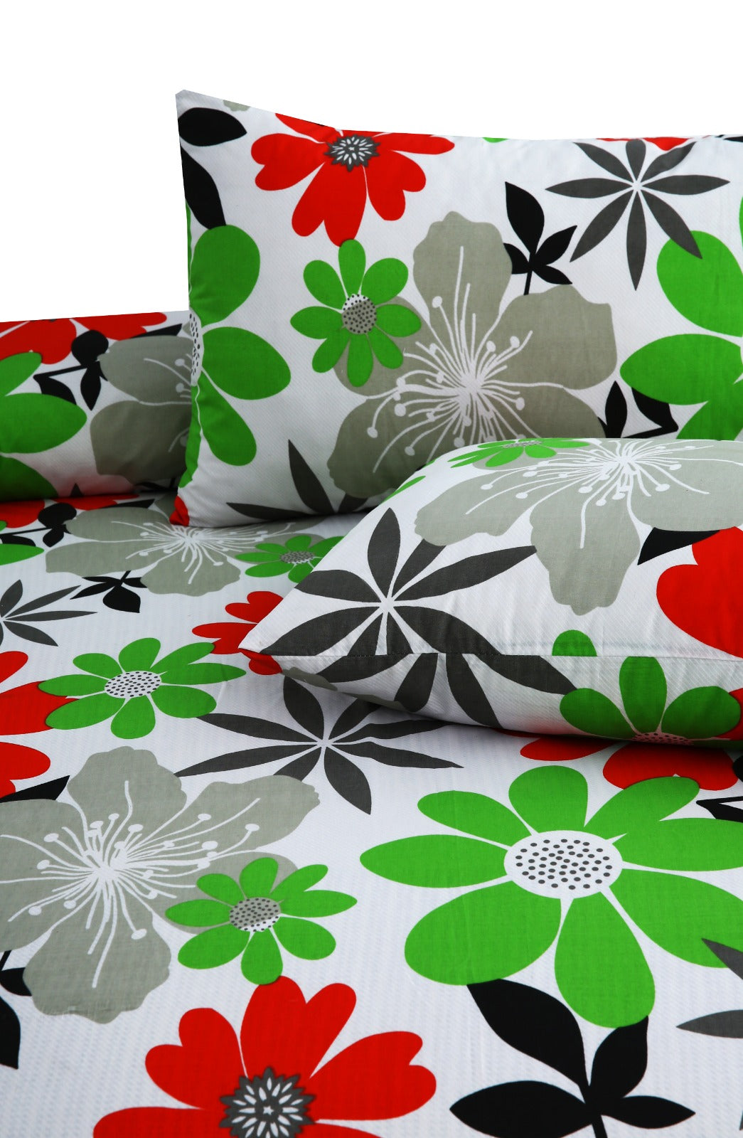 3 Pcs Premium Printed Bedsheet Set - 1394