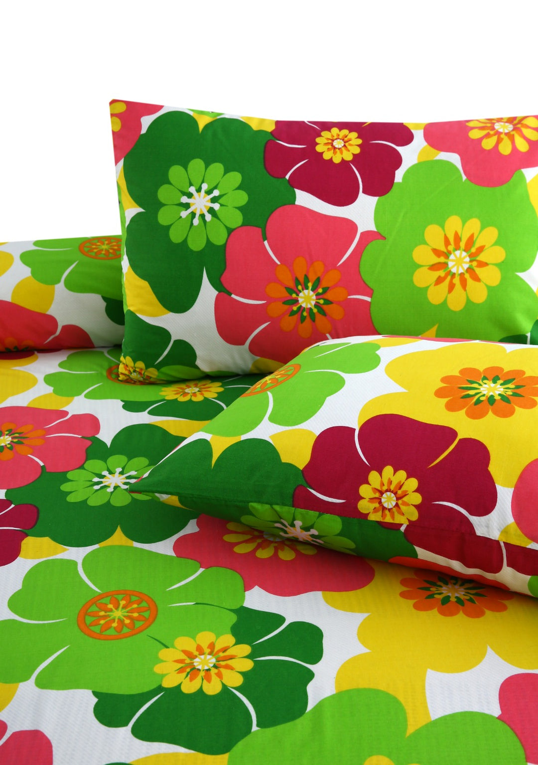 3 Pcs Premium Printed Bedsheet Set - 1398