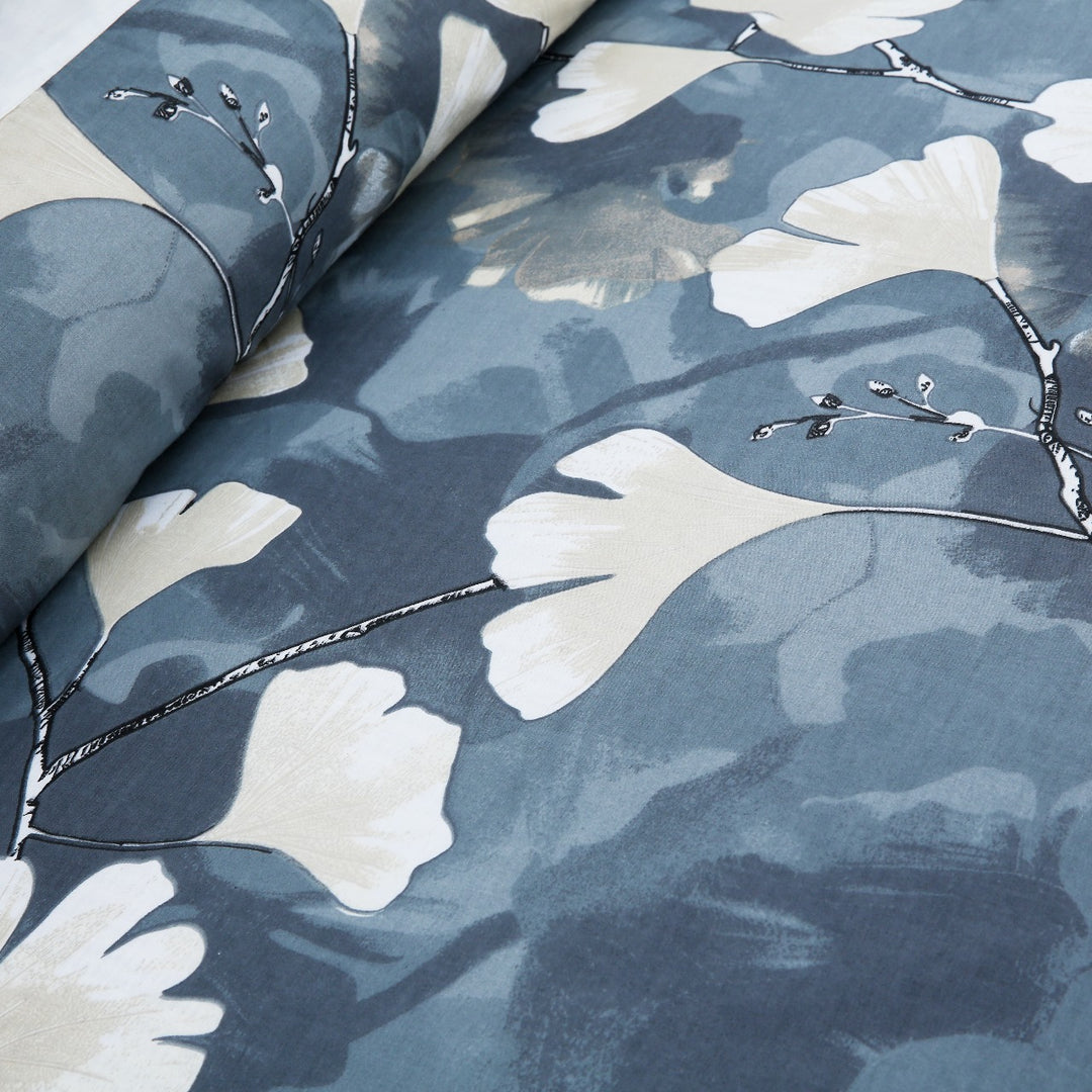 3 Pcs Cuffed Printed Bedsheet Set - 1435