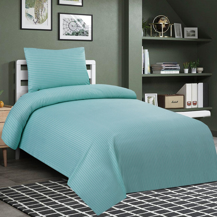 2 Pcs Luxury Single Printed Bed Sheet -1449