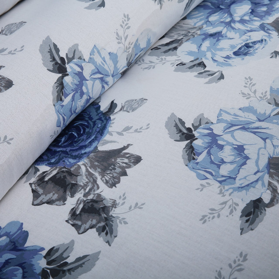 2 Pcs Luxury Single Printed Bed Sheet -1453