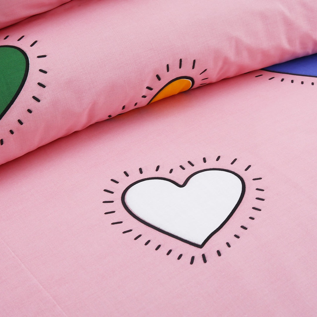 2 Pcs Luxury Single Printed Bed Sheet -1446
