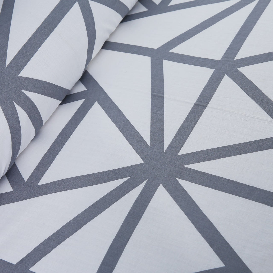 2 Pcs Luxury Single Printed Bed Sheet -1457
