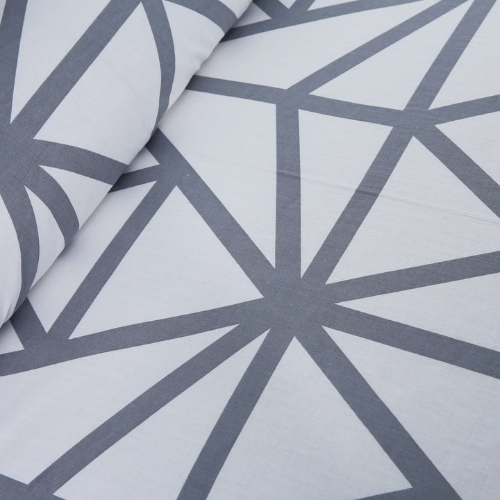 2 Pcs Luxury Single Printed Bed Sheet -1457