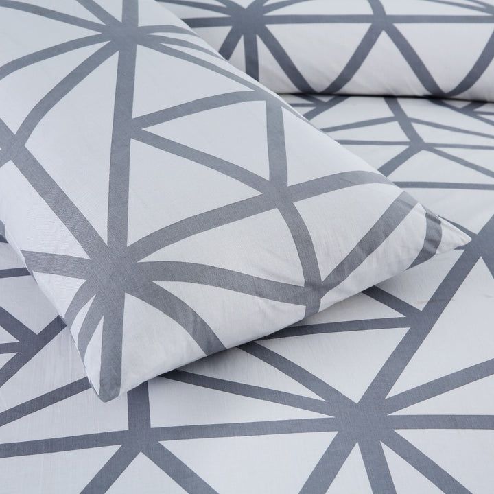 2 Pcs Luxury Single Printed Bed Sheet -1457