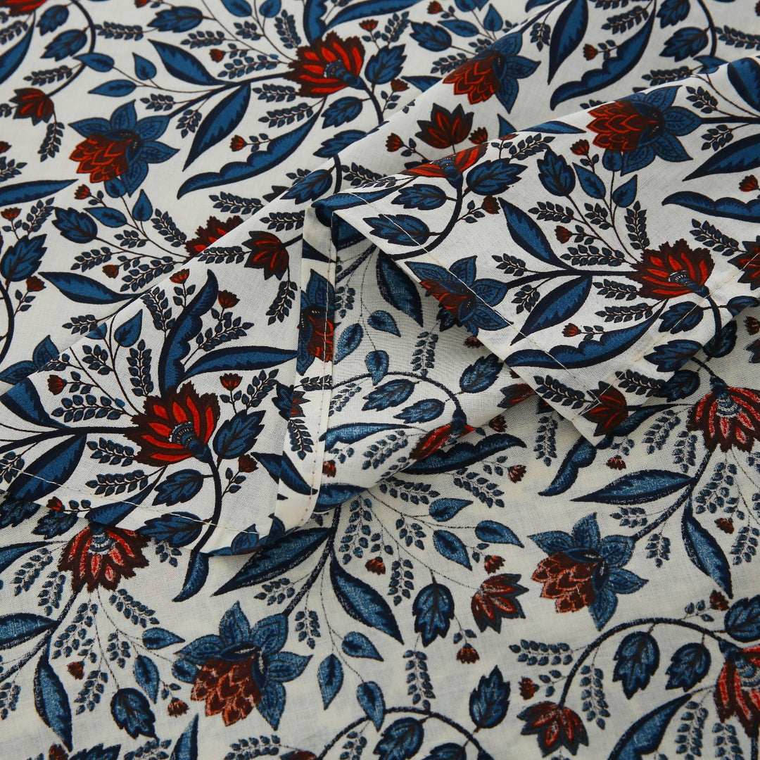 3 Pcs Premium Printed Bedsheet Set - 1466