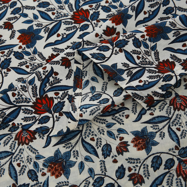 3 Pcs Premium Printed Bedsheet Set - 1466