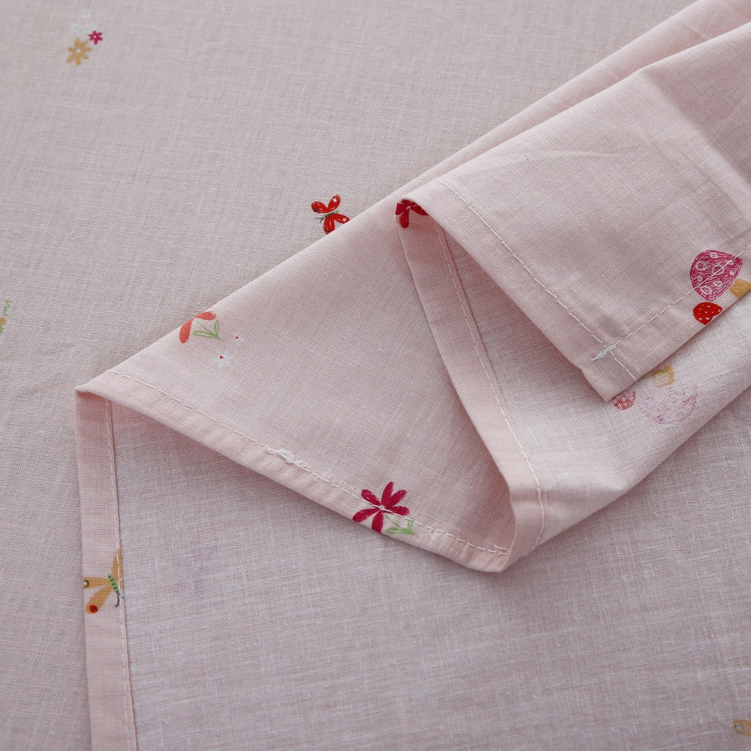 3 Pcs Premium Printed Bedsheet Set - 1476
