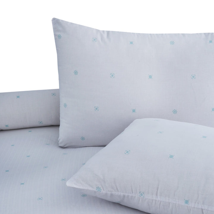 3 Pcs Premium Printed Bedsheet Set - 1485