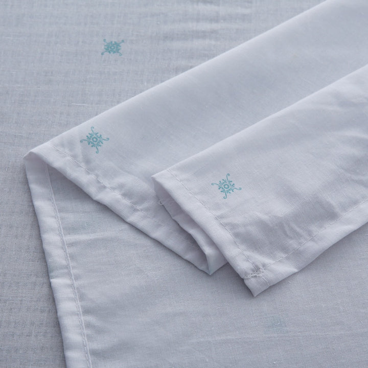 3 Pcs Premium Printed Bedsheet Set - 1485