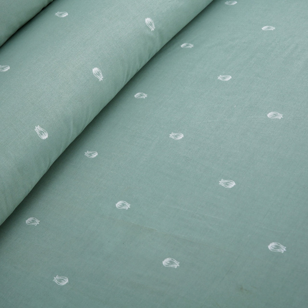 3 Pcs Premium Printed Bedsheet Set - 1488