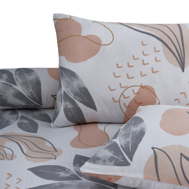 3 Pcs Premium Printed Bedsheet Set - 1492