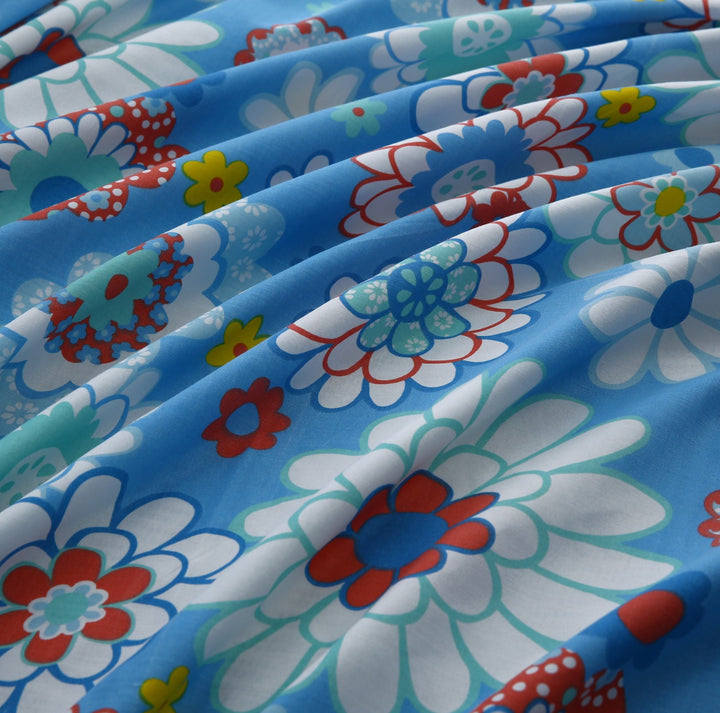 3 Pcs Premium Printed Bedsheet Set - 1491