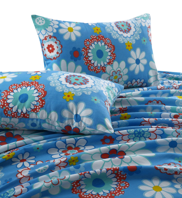 3 Pcs Premium Printed Bedsheet Set - 1491