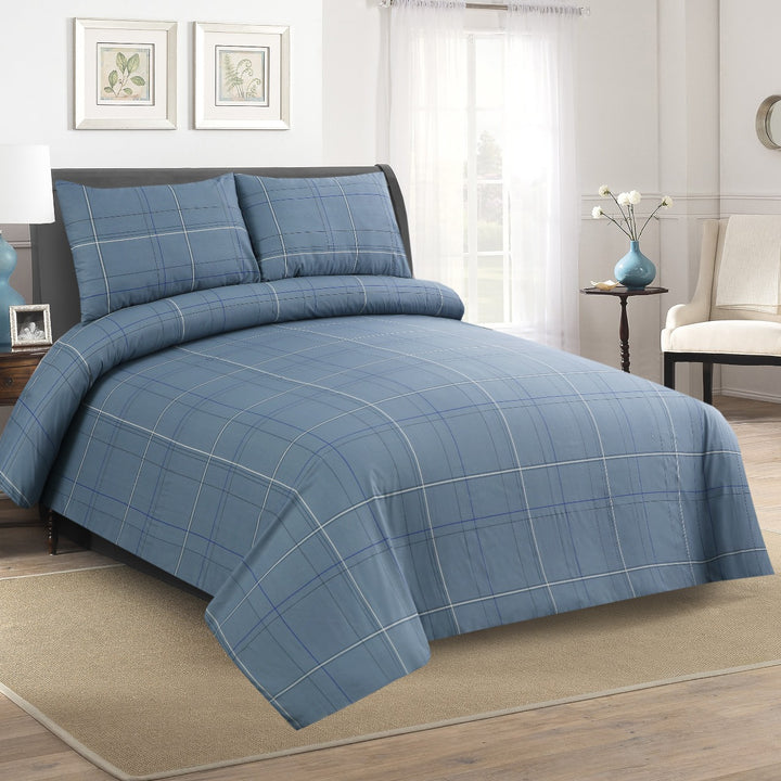 3 Pcs Premium Printed Bedsheet Set - 1511
