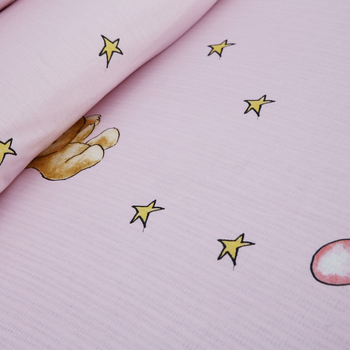 2 Pcs Luxury Single Printed Bed Sheet -1519