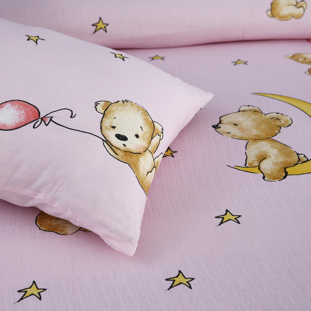 2 Pcs Luxury Single Printed Bed Sheet -1519