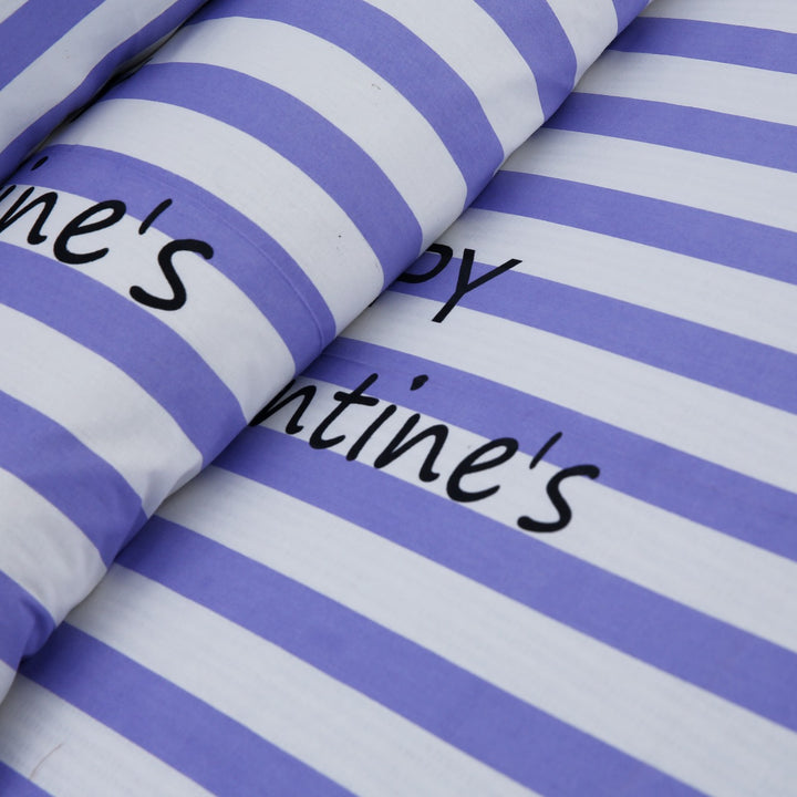2 Pcs Luxury Single Printed Bed Sheet -1522