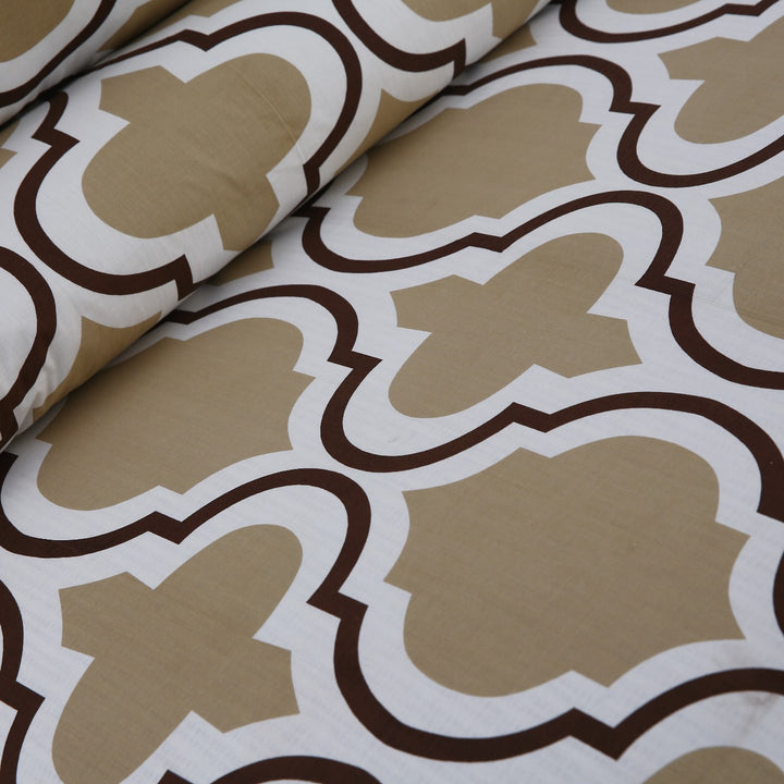 2 Pcs Luxury Single Printed Bed Sheet -1528