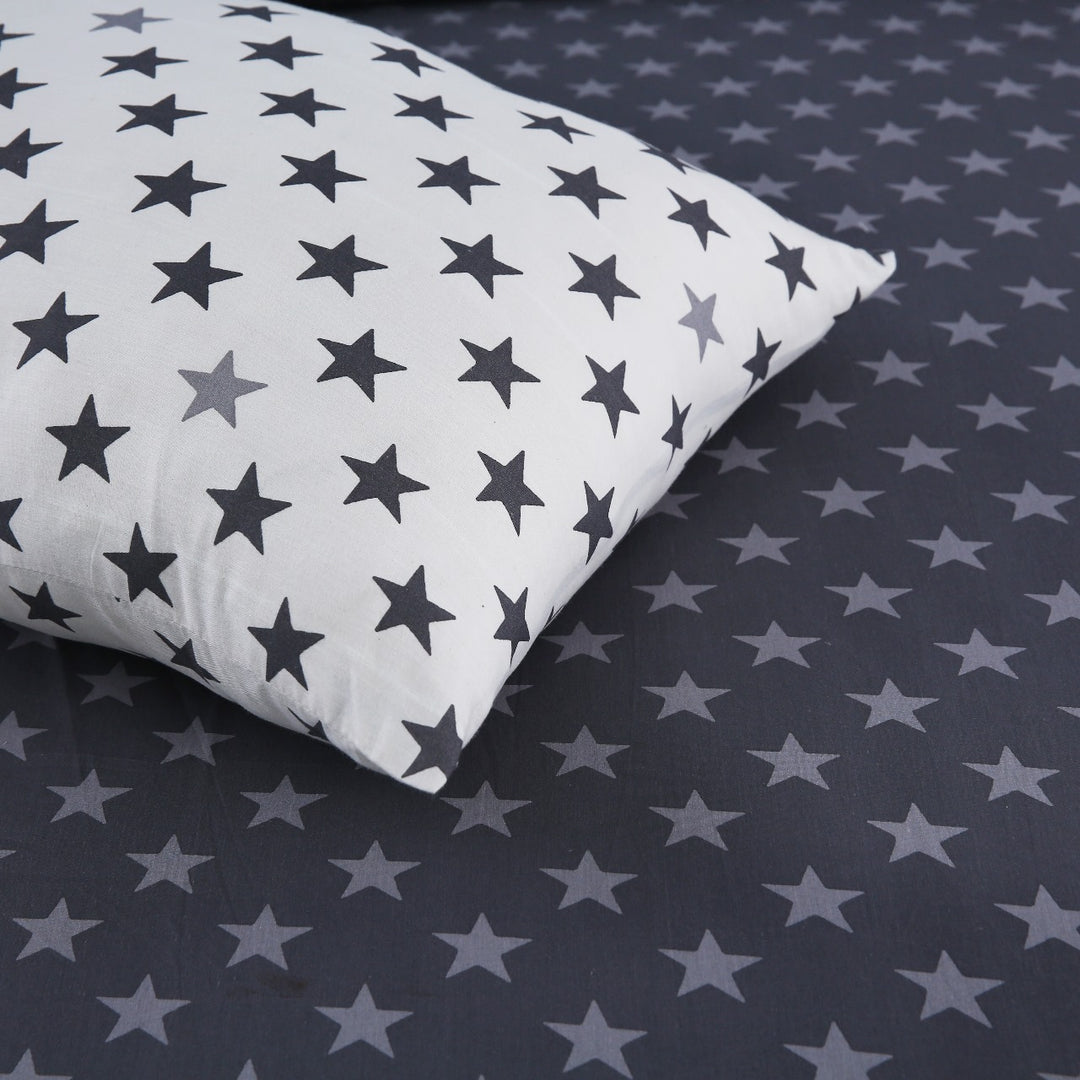 2 Pcs Luxury Single Printed Bed Sheet -1535