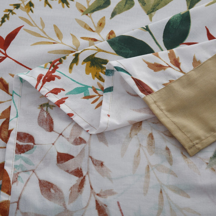3 Pcs Cuffed Printed Bedsheet Set - 1558
