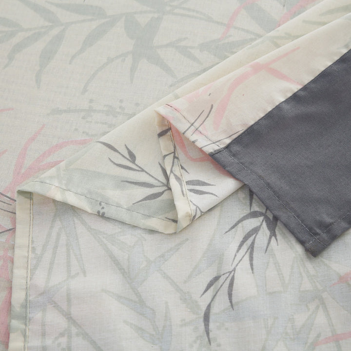 3 Pcs Cuffed Printed Bedsheet Set - 1560