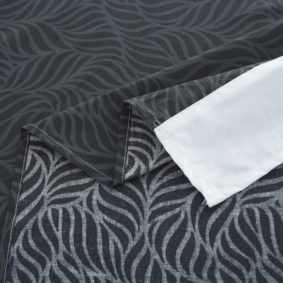 3 Pcs Cuffed Printed Bedsheet Set - 1571