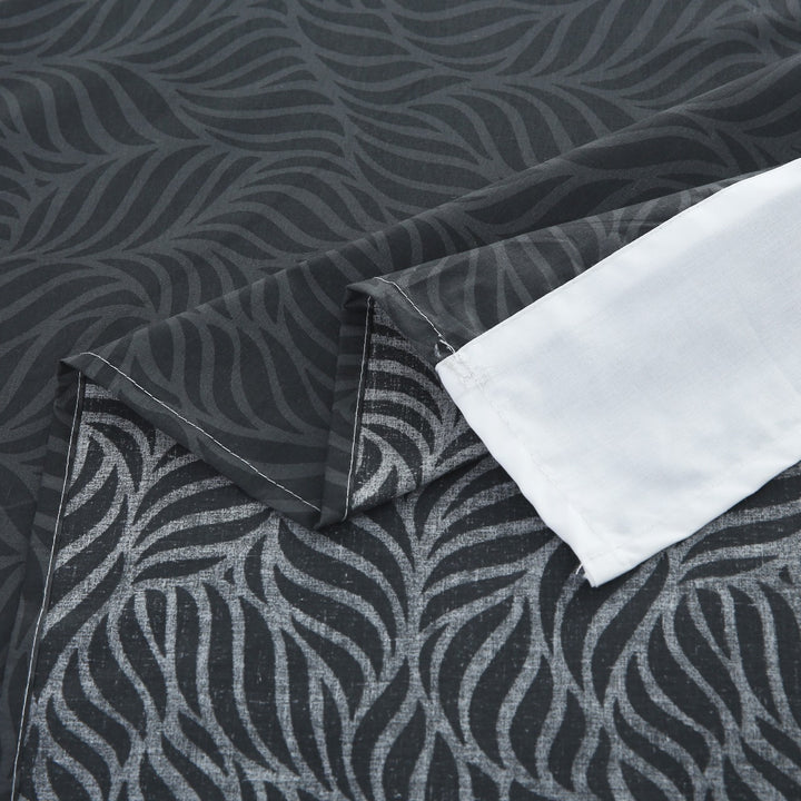 3 Pcs Cuffed Printed Bedsheet Set - 1571