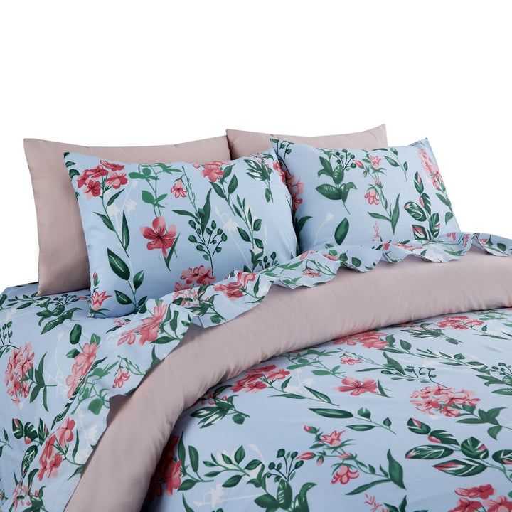 6 Pcs Aquatic Sea Printed Duvet Set - 1584