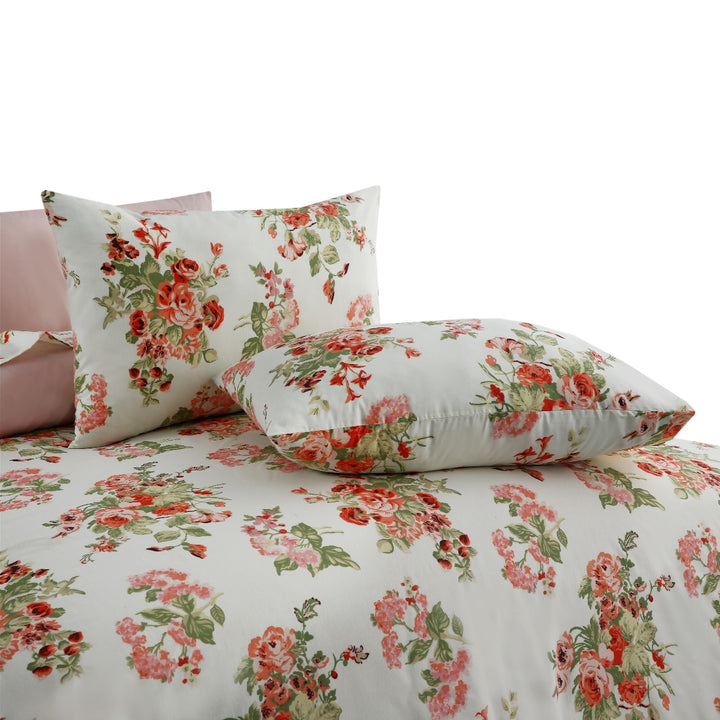 6 Pcs Bloom Printed Duvet Set - 1585