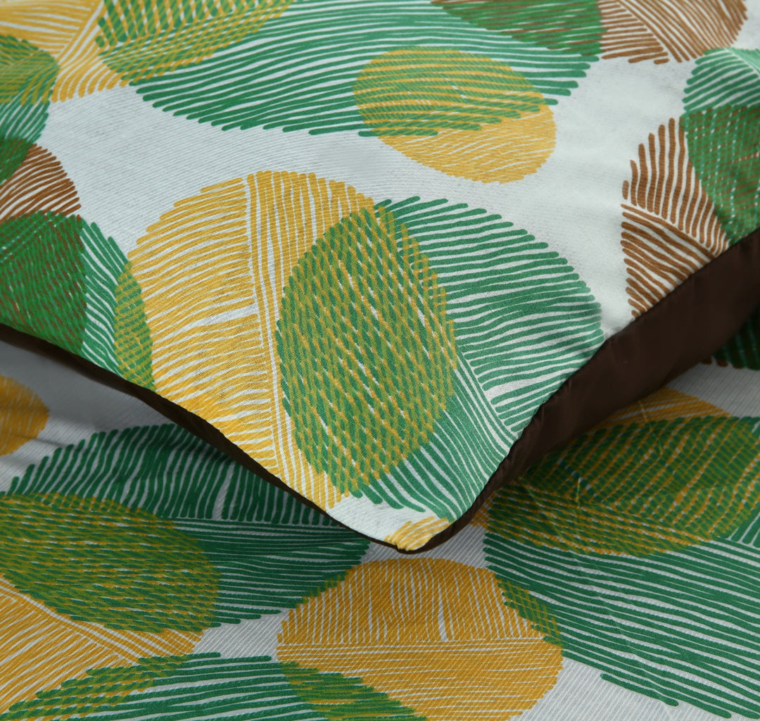 6 Pcs Circled Printed Duvet Set - 1602
