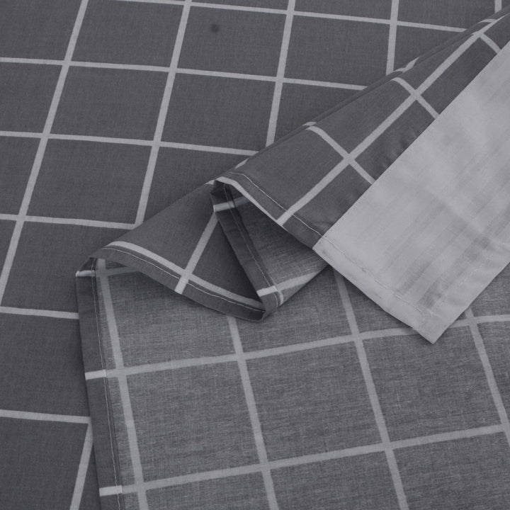 3 Pcs Cuffed Printed Bedsheet Set - 1610