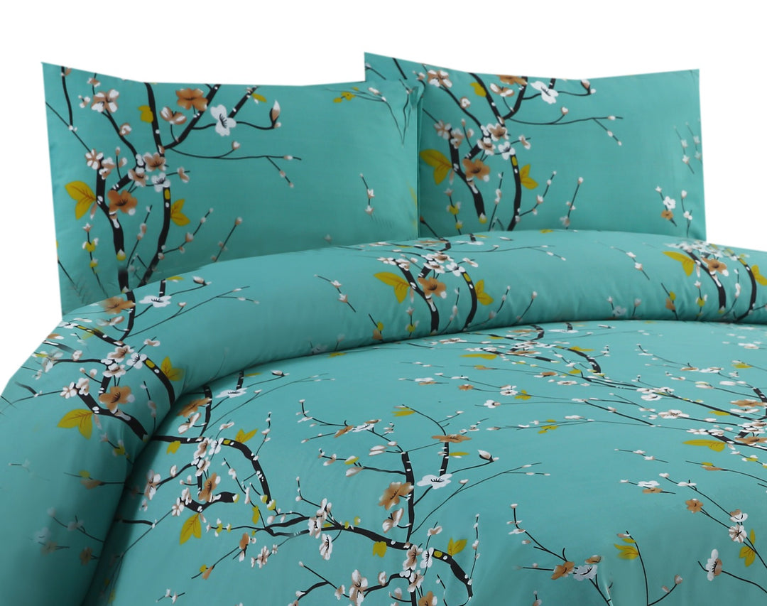 Pastel Charm Premium Bedsheet - 1586