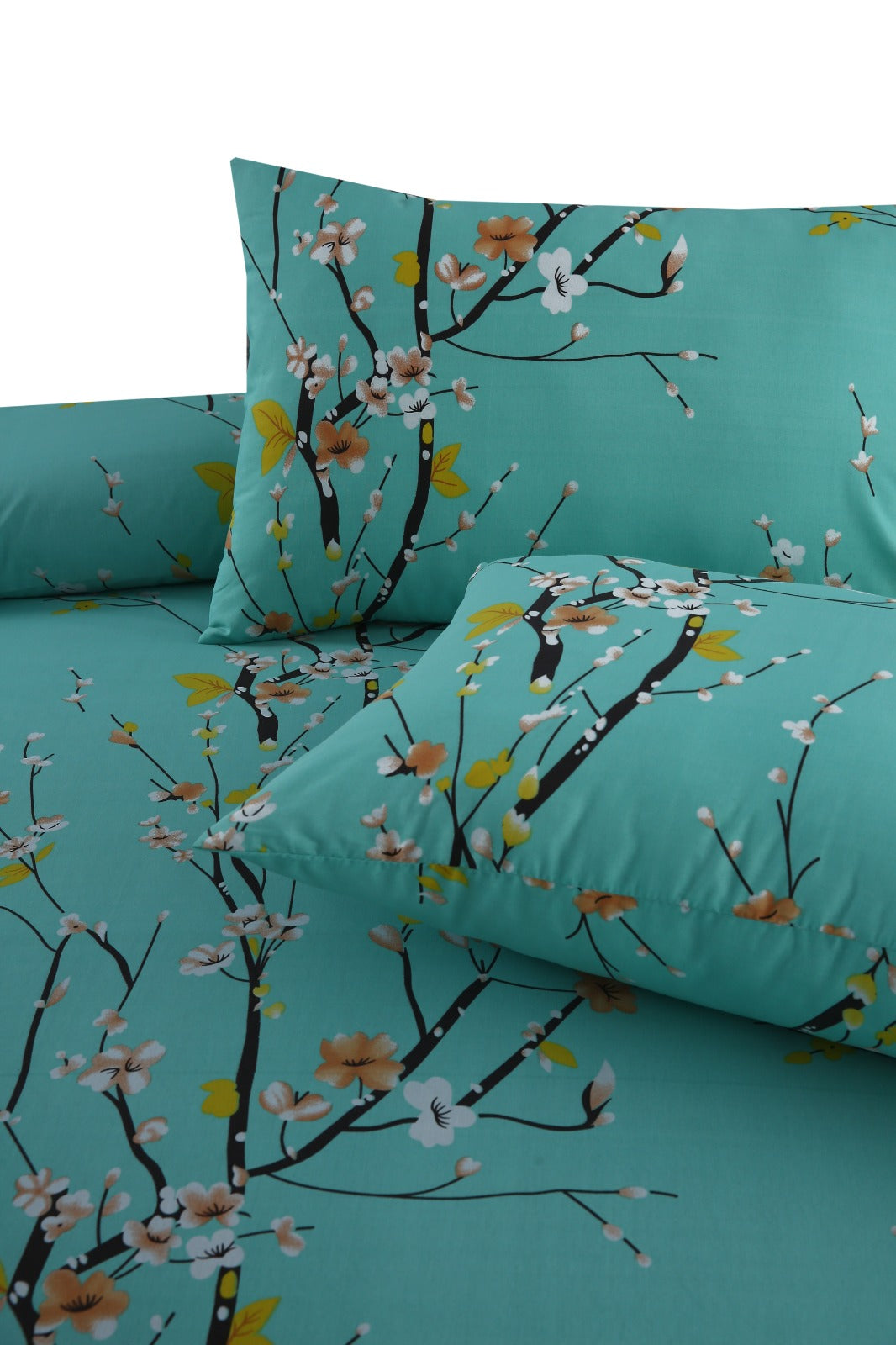 Pastel Charm Premium Bedsheet - 1586