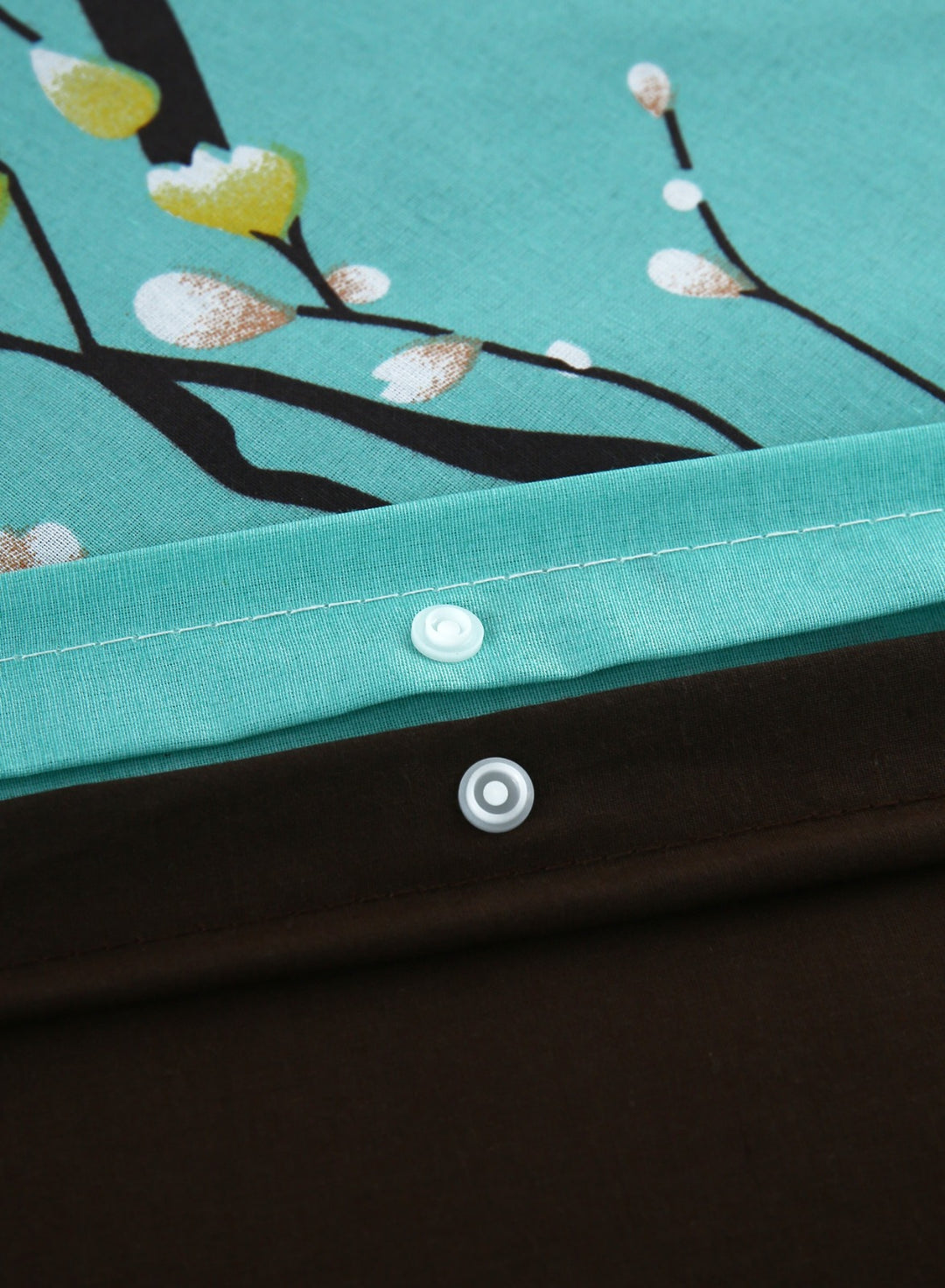 6 Pcs Autumn Tree Printed Duvet Set - 1630