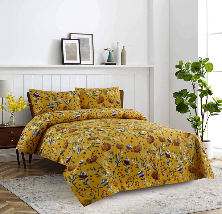 Classical Floral Premium Bedsheet - 1589