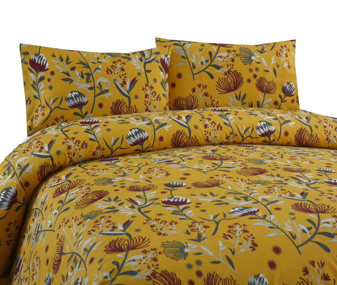 Classical Floral Premium Bedsheet - 1589