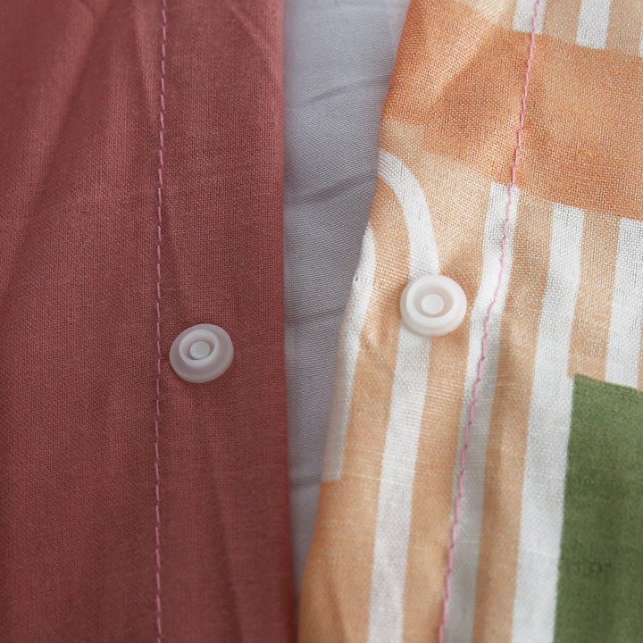 6 Pcs Modern Printed Duvet Set - 1638