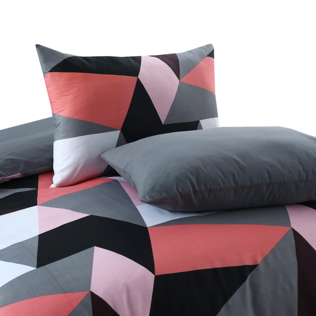 6 Pcs Interior Elegance Printed Duvet Set - 1635