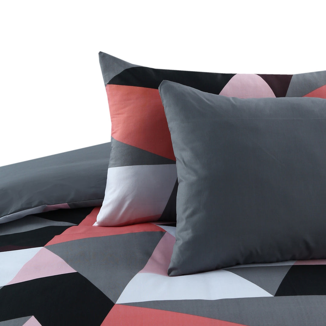 6 Pcs Interior Elegance Printed Duvet Set - 1635