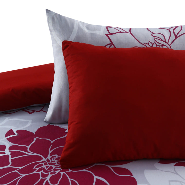 6 Pcs Flower Printed Duvet Set - 1640