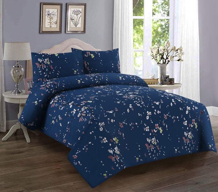 Serene Tulip Premium Bedsheet - 1588