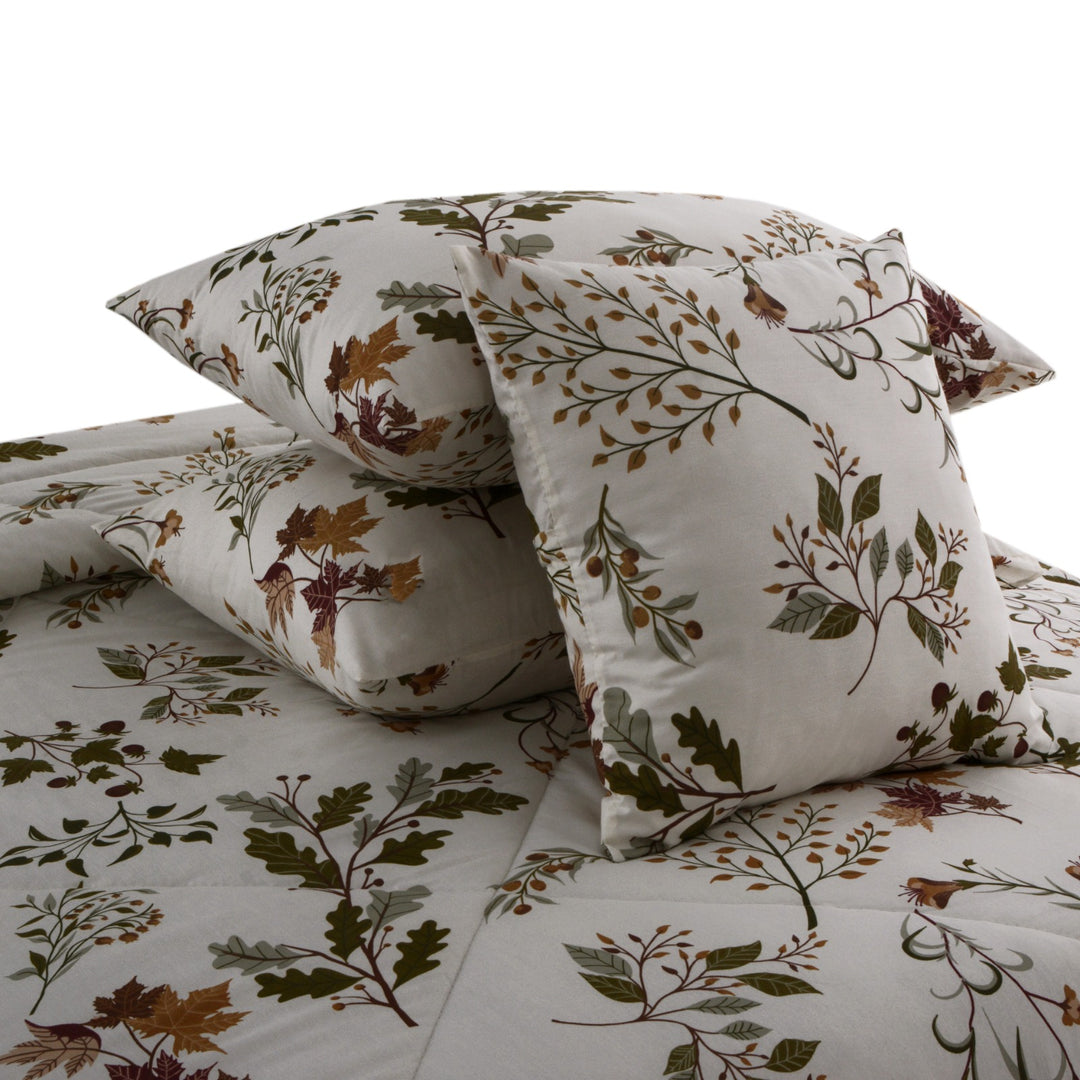 7 Pcs Autumn Flower Comforter set - 1648